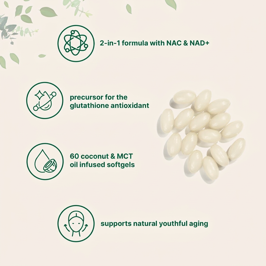 NAC 600mg With NAD+
