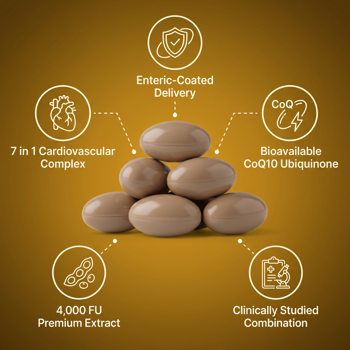 Nattokinase 4,000 FU Softgels
