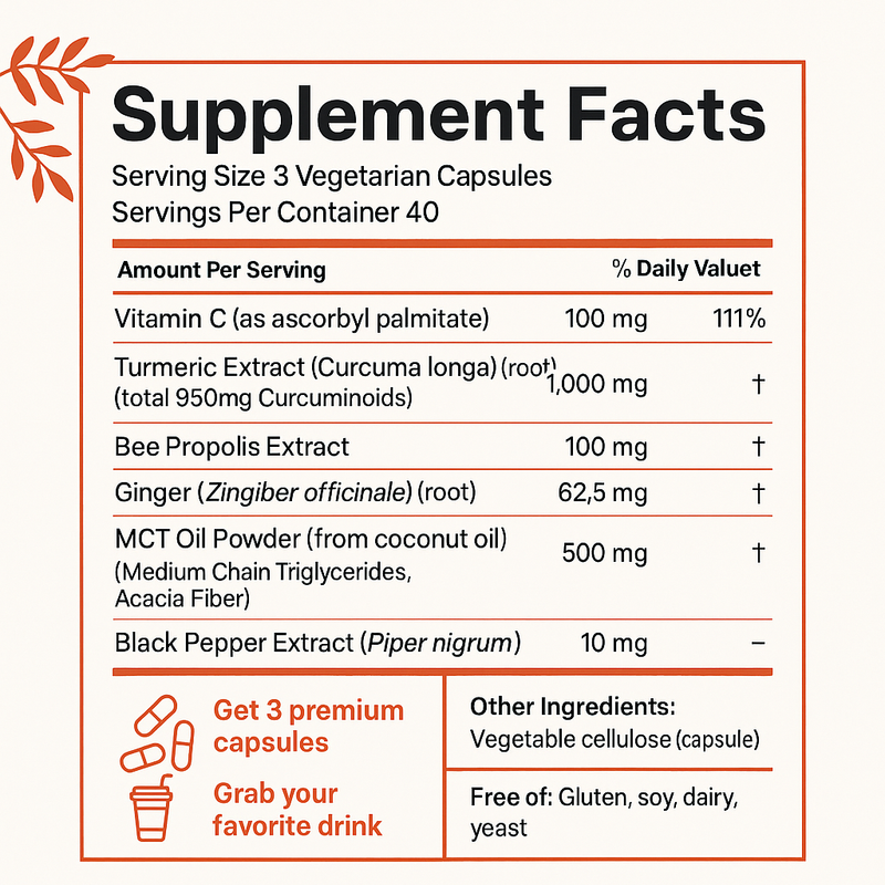 Turmeric Curcumin 95